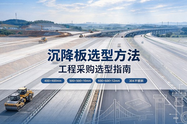 蛟河沉降板选择方法