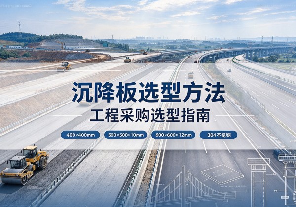 蛟河沉降板选择方法