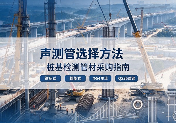 蛟河声测管选型标准
